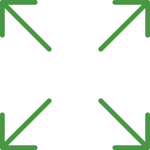 4 Pfeile bilden ein Quadrat